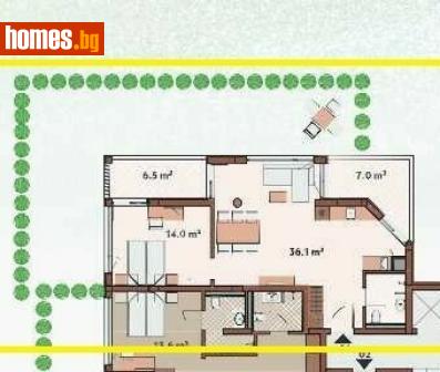 Двустаен, 90m² - Апартамент за продажба - 117016831