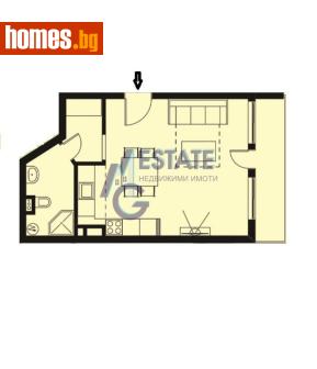 Едностаен, 53m² - Апартамент за продажба - 117017675