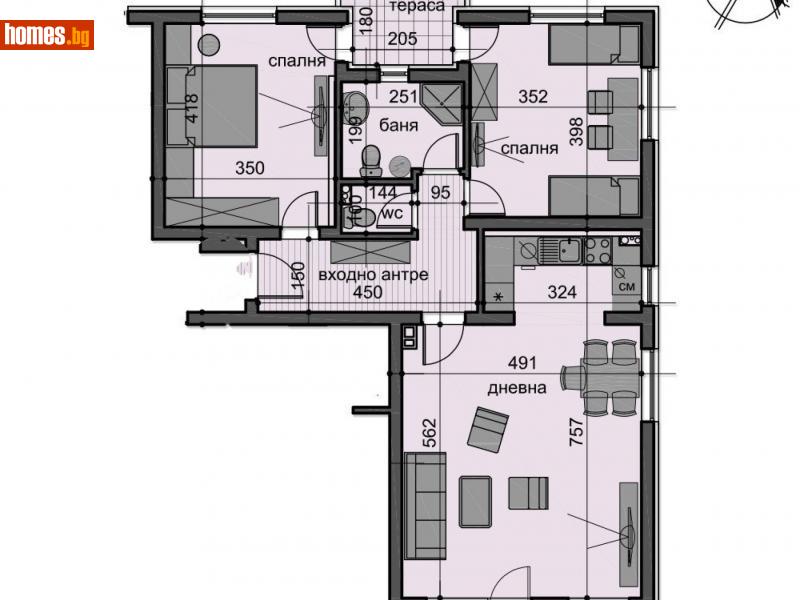 Тристаен, 122m² - Пловдив, Пловдив - Апартамент за продажба - Arco Real Estate - 117036643