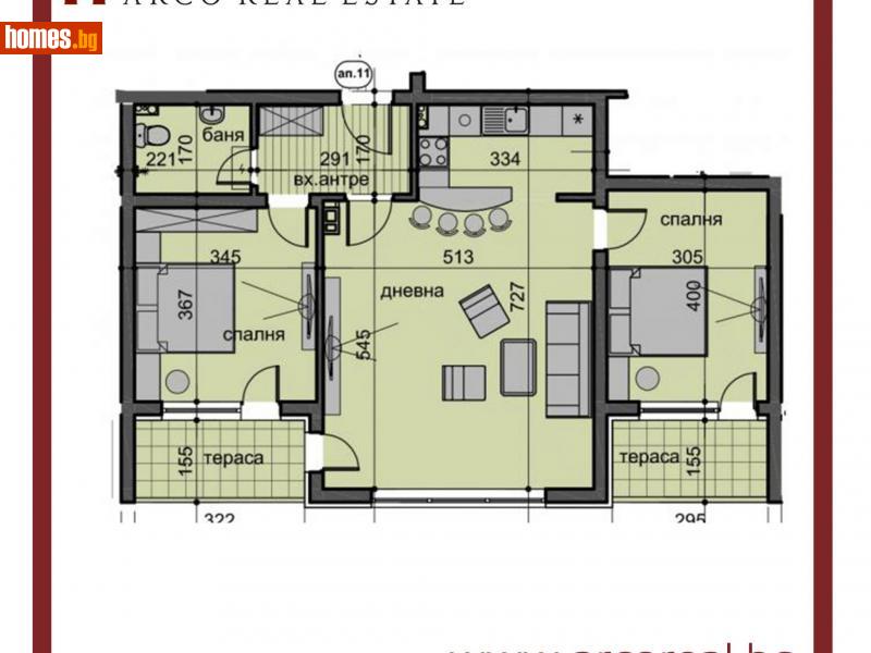 Тристаен, 101m² - Пловдив, Пловдив - Апартамент за продажба - Arco Real Estate - 117036644