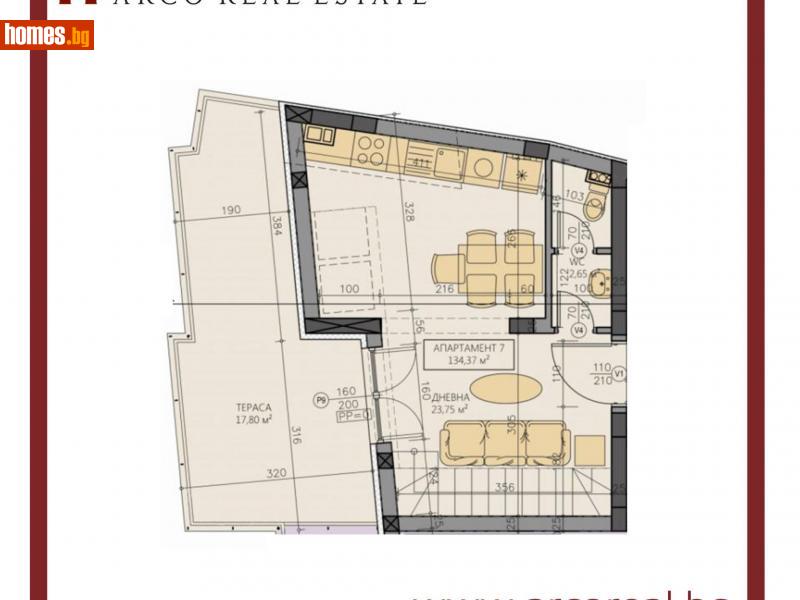 Мезонет, 135m² -  Мараша, Пловдив - Апартамент за продажба - Arco Real Estate - 117036727