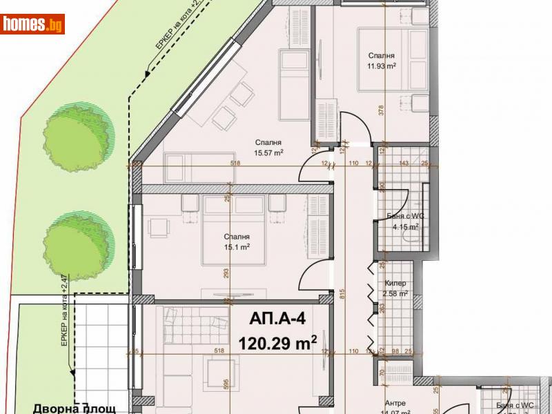 Четиристаен, 133m² - Пловдив, Пловдив - Апартамент за продажба - Arco Real Estate - 117036777