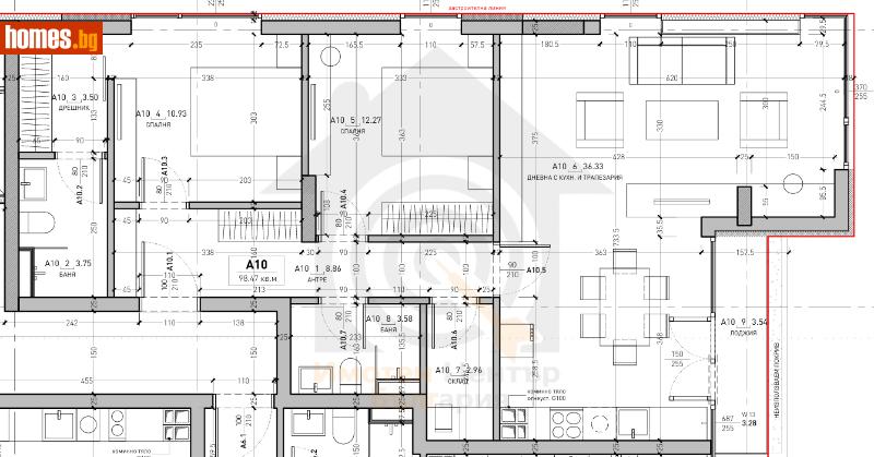 Тристаен, 119m² - Жк. Дружба 2, София - Апартамент за продажба - Имотен Център - 117119051