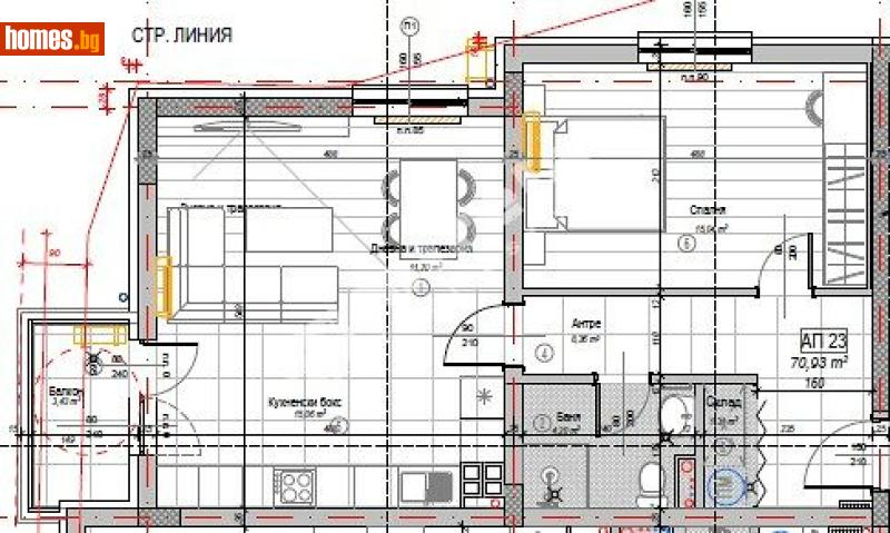 Двустаен, 81m² - Жк. Слатина, София - Апартамент за продажба - МИРЕЛА - 117167678