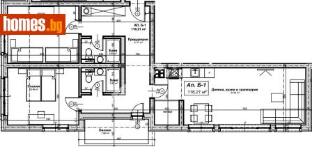 Двустаен, 89m² - Апартамент за продажба - 117167705