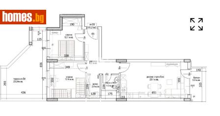 Тристаен, 117m² - Апартамент за продажба - 117167708
