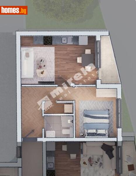 Двустаен, 72m² - Жк. Дружба 2, София - Апартамент за продажба - МИРЕЛА - 117167709