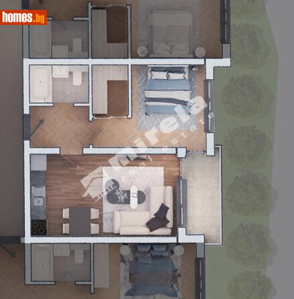 Двустаен, 70m² - Жк. Дружба 2, София - Апартамент за продажба - МИРЕЛА - 117167717