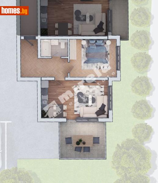 Двустаен, 90m² - Жк. Дружба 2, София - Апартамент за продажба - МИРЕЛА - 117167719