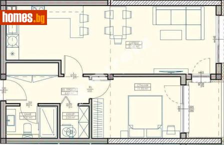 Двустаен, 77m² - Апартамент за продажба - 117167991