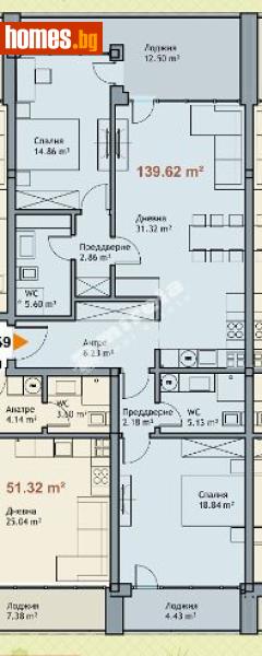 Тристаен, 140m² - М-т Ален Мак, Варна - Апартамент за продажба - МИРЕЛА - 117168068