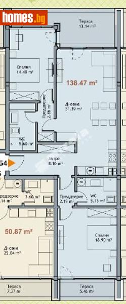 Тристаен, 138m² - М-т Ален Мак, Варна - Апартамент за продажба - МИРЕЛА - 117168135