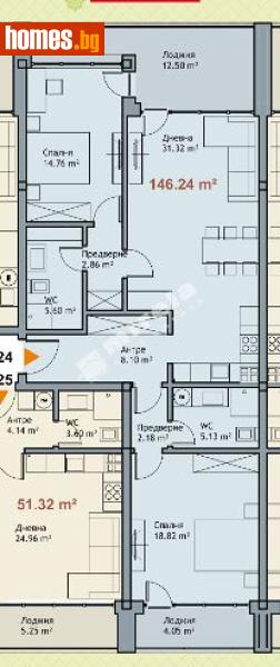 Тристаен, 146m² - М-т Ален Мак, Варна - Апартамент за продажба - МИРЕЛА - 117168155