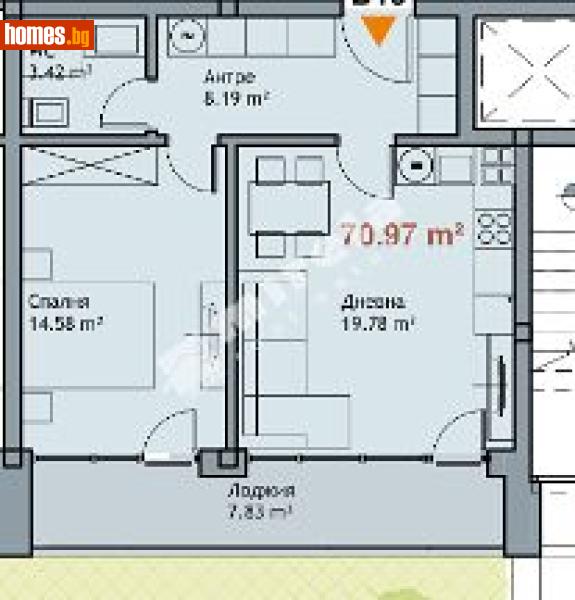 Двустаен, 71m² - М-т Ален Мак, Варна - Апартамент за продажба - МИРЕЛА - 117168157