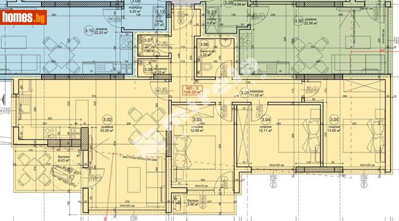 Четиристаен, 142m² - Жк. Възраждане, Варна - Апартамент за продажба - МИРЕЛА - 117168159