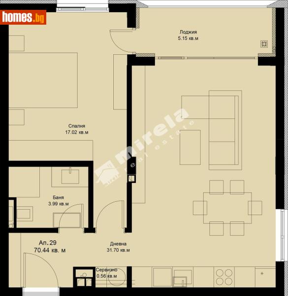 Двустаен, 77m² - Кв. Галата, Варна - Апартамент за продажба - МИРЕЛА - 117168176