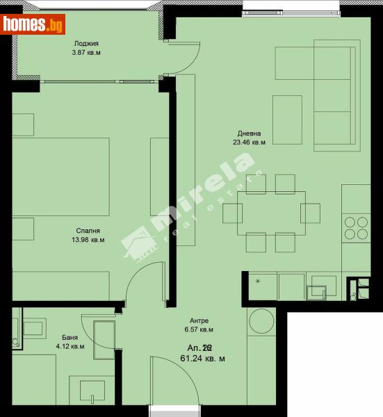 Двустаен, 67m² - Кв. Галата, Варна - Апартамент за продажба - МИРЕЛА - 117168193
