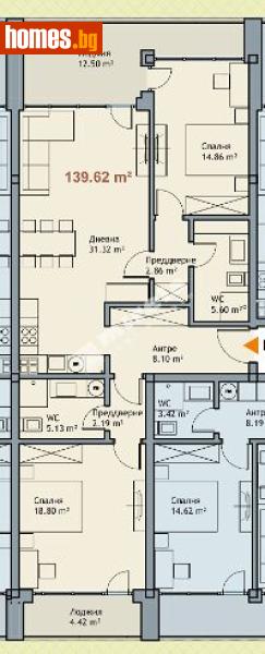 Тристаен, 140m² - М-т Ален Мак, Варна - Апартамент за продажба - МИРЕЛА - 117168194