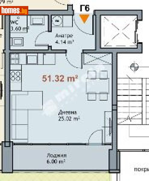 Едностаен, 51m² - М-т Ален Мак, Варна - Апартамент за продажба - МИРЕЛА - 117168195