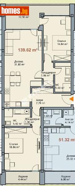 Тристаен, 140m² - М-т Ален Мак, Варна - Апартамент за продажба - МИРЕЛА - 117168200