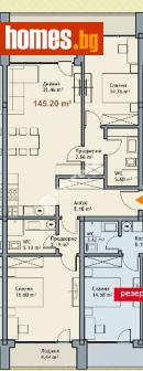 Тристаен, 145m² - Апартамент за продажба - 117168206