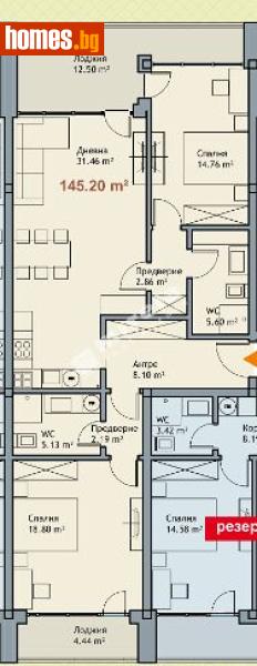 Тристаен, 145m² - М-т Ален Мак, Варна - Апартамент за продажба - МИРЕЛА - 117168206