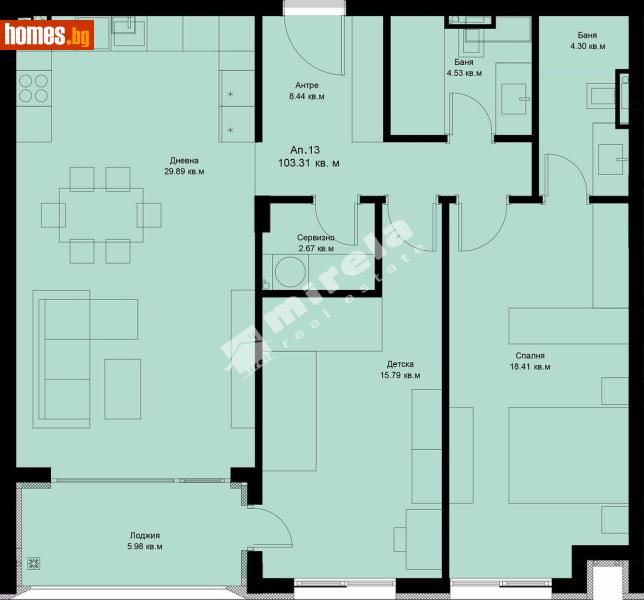 Тристаен, 113m² - Кв. Галата, Варна - Апартамент за продажба - МИРЕЛА - 117168209