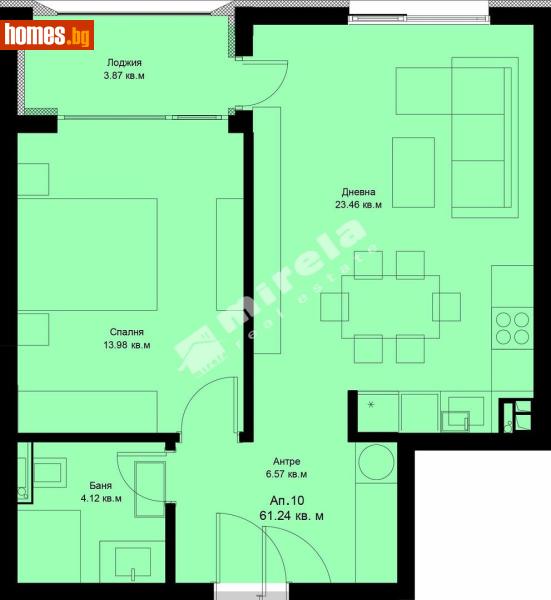 Двустаен, 67m² - Кв. Галата, Варна - Апартамент за продажба - МИРЕЛА - 117168224