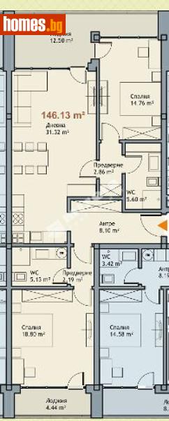 Тристаен, 146m² - М-т Ален Мак, Варна - Апартамент за продажба - МИРЕЛА - 117168229