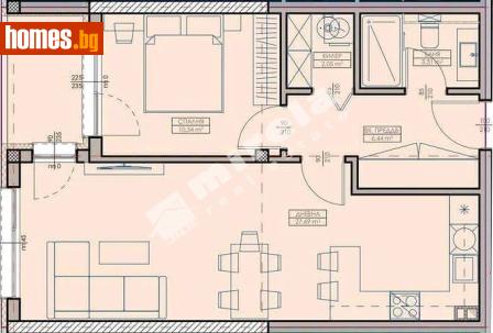 Двустаен, 72m² - Апартамент за продажба - 117168314