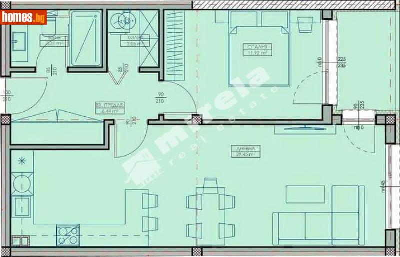 Двустаен, 77m² -  Кайсиева Градина, Варна - Апартамент за продажба - МИРЕЛА - 117168389