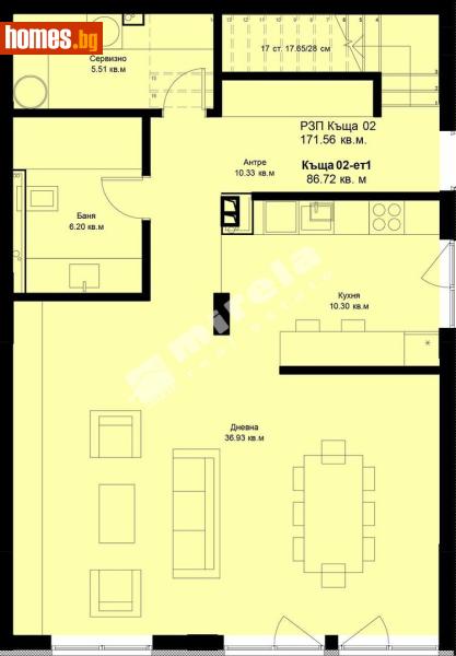 Мезонет, 190m² - Кв. Галата, Варна - Апартамент за продажба - МИРЕЛА - 117168401