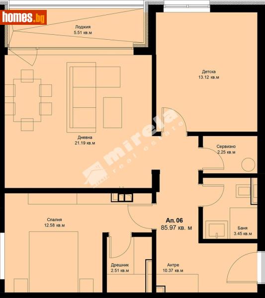 Тристаен, 94m² - Кв. Галата, Варна - Апартамент за продажба - МИРЕЛА - 117168465