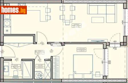 Двустаен, 77m² - Апартамент за продажба - 117168466