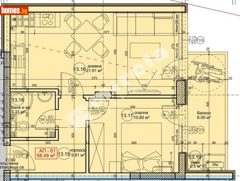 Двустаен, 72m² - Жк. Възраждане, Варна - Апартамент за продажба - МИРЕЛА - 117168585
