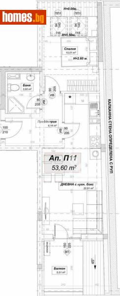 Двустаен, 66m² - Жк. Люлин 10, София - Апартамент за продажба - МИРЕЛА - 117168863