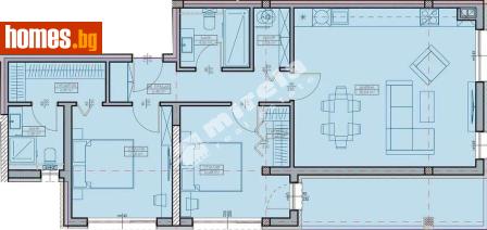Тристаен, 117m² - Апартамент за продажба - 117169909
