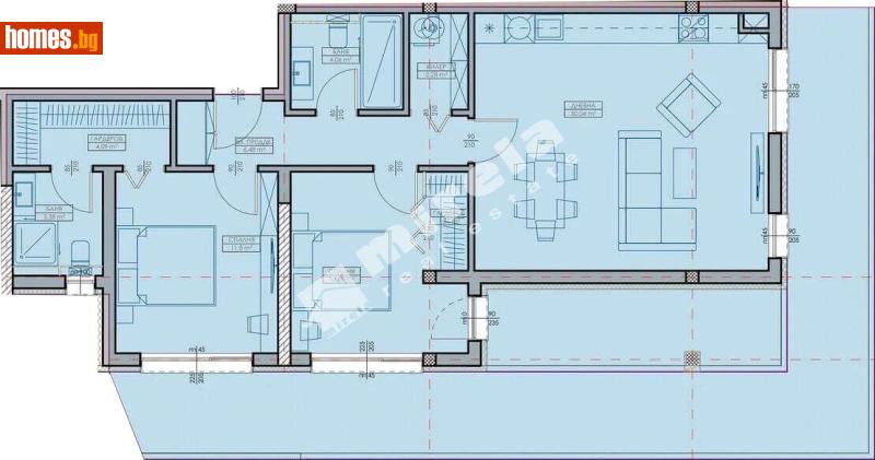 Тристаен, 163m² -  Кайсиева Градина, Варна - Апартамент за продажба - МИРЕЛА - 117169939