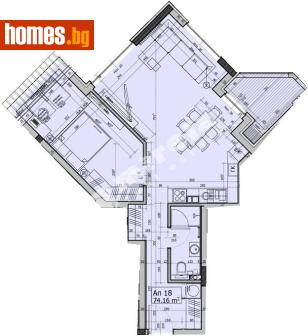 Двустаен, 92m² - Апартамент за продажба - 117170105