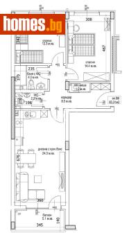 Тристаен, 99m² - Апартамент за продажба - 117170152