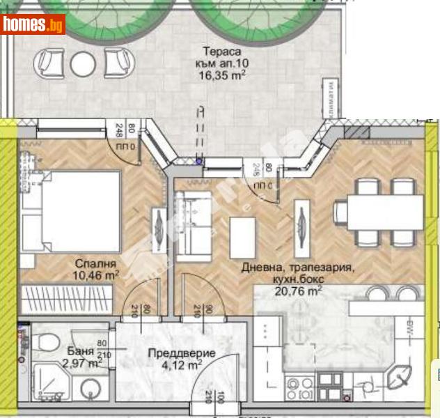 Двустаен, 54m² - Жк. Люлин 8, София - Апартамент за продажба - МИРЕЛА - 117170940