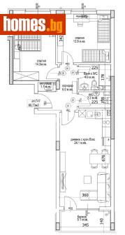 Тристаен, 96m² - Апартамент за продажба - 117170997
