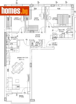 Четиристаен, 129m² - Апартамент за продажба - 117171192