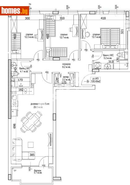 Четиристаен, 129m² -  Кайсиева Градина, Варна - Апартамент за продажба - МИРЕЛА - 117171223