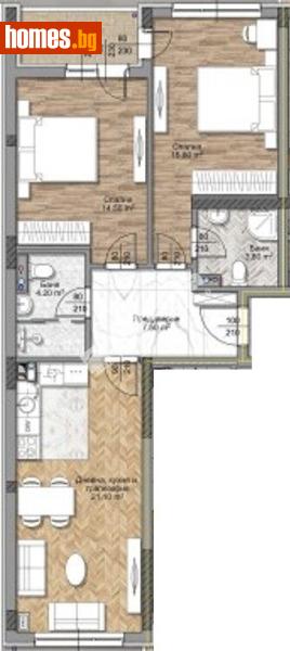 Тристаен, 101m² - Жк. Овча Купел 1, София - Апартамент за продажба - МИРЕЛА - 117171642