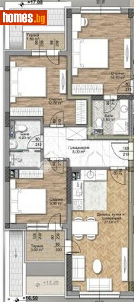 Тристаен, 90m² - Жк. Овча Купел 1, София - Апартамент за продажба - МИРЕЛА - 117171662