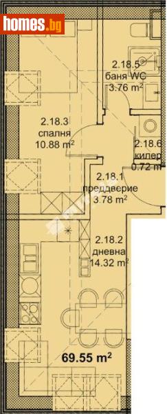 Двустаен, 84m² - Жк. Младост, Варна - Апартамент за продажба - МИРЕЛА - 117171954