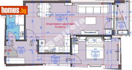 Двустаен, 82m² - Апартамент за продажба - 117172108