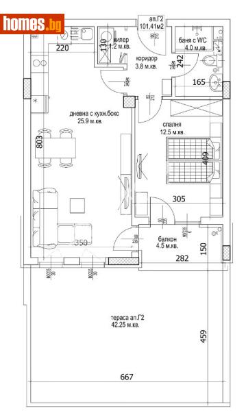Двустаен, 116m² -  Кайсиева Градина, Варна - Апартамент за продажба - МИРЕЛА - 117172280