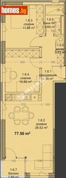 Двустаен, 93m² - Жк. Младост, Варна - Апартамент за продажба - МИРЕЛА - 117172316